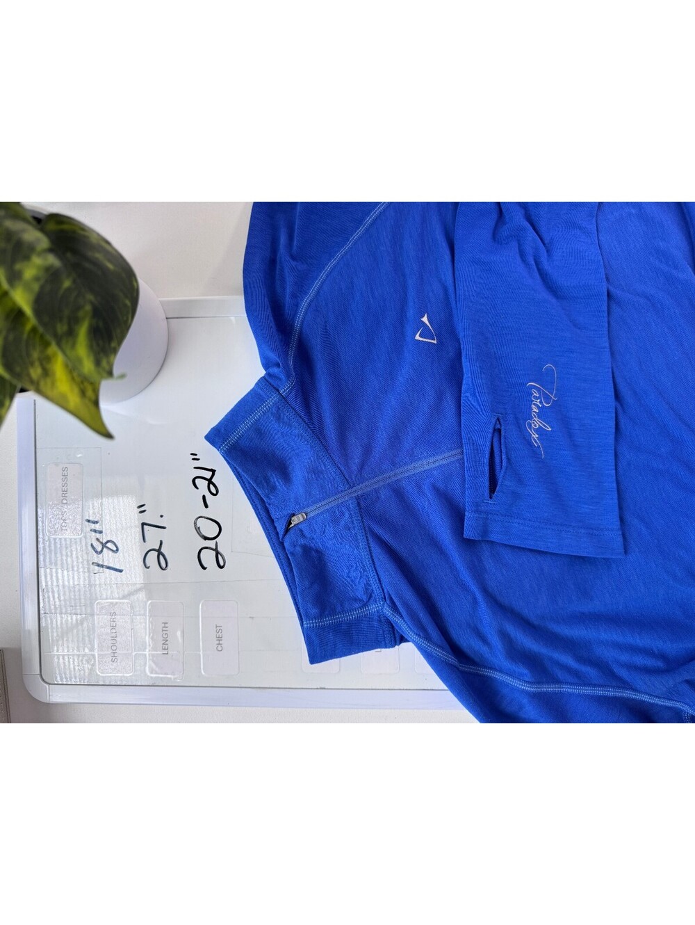 Paradox Merino Blend Quarter Zip Women's M Base Layer Hiking Outdoor Thumbholes - Picture 7 of 8